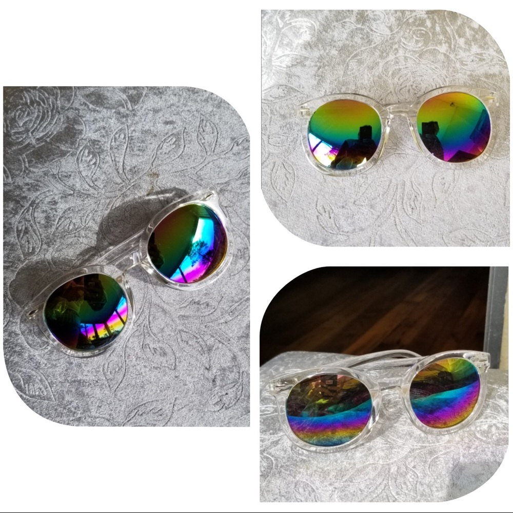 Cat eye women uv protection mirrored high quality
